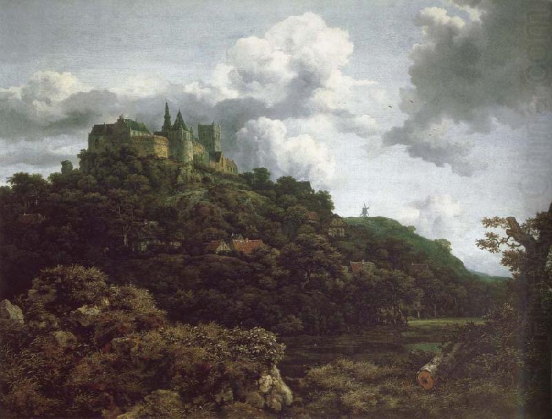 Bentheim Castle, Jacob van Ruisdael